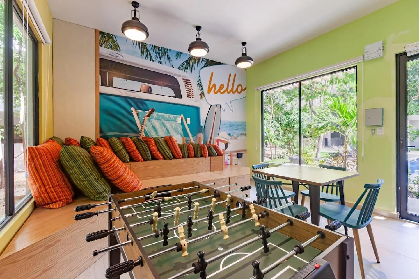 度假居 Rayodesol Condo Gated, 10Min To Beach,Gym,6Pools 普拉亚卡门