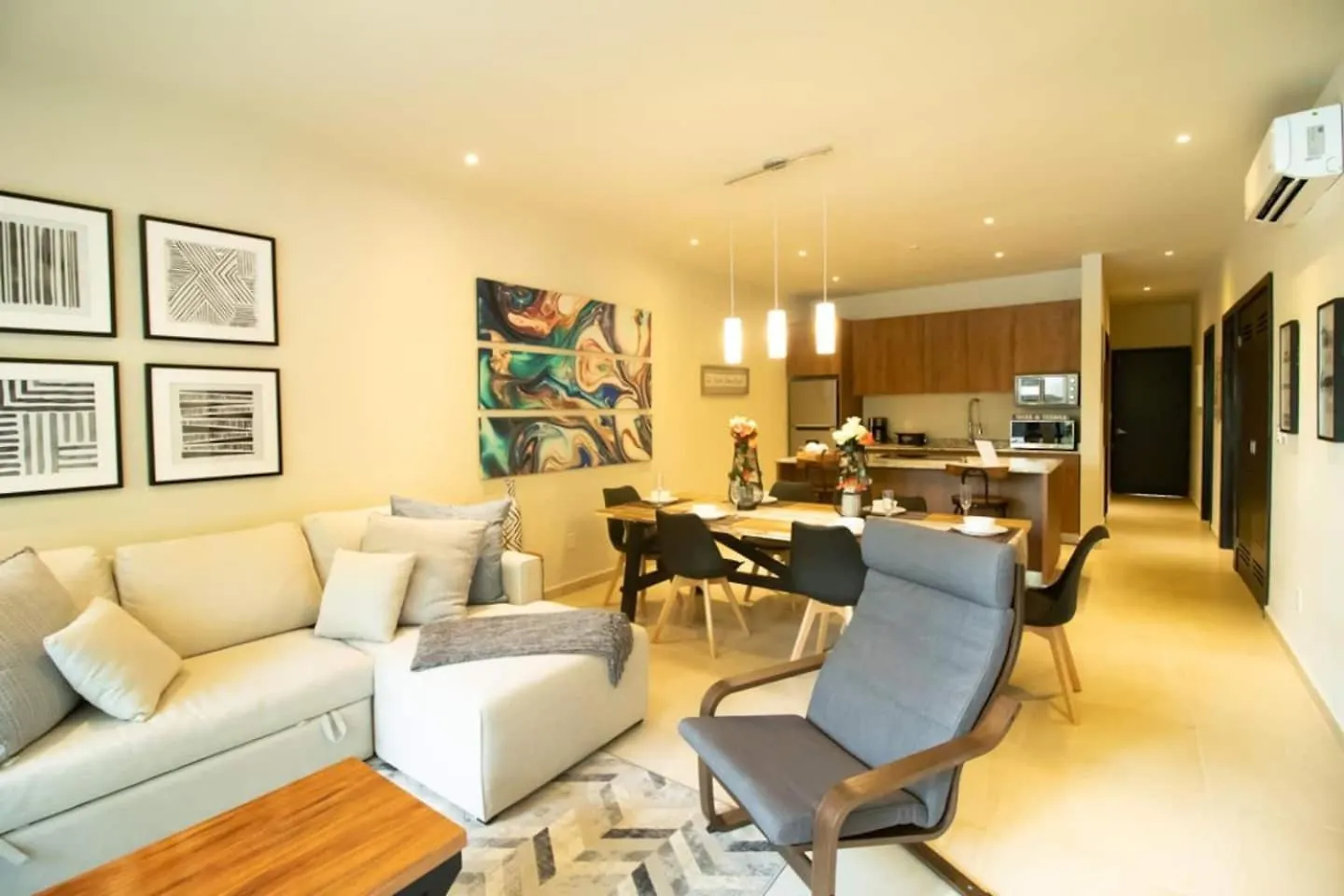 Rayodesol Condo Gated, 10Min To Beach,Gym,6Pools 普拉亚卡门 度假居